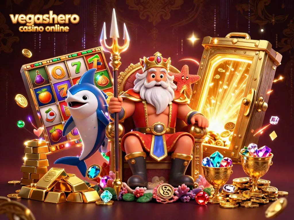 Engage with an immersive VegasHero Casino Online adventure filled with vibrant slots and treasure elements.