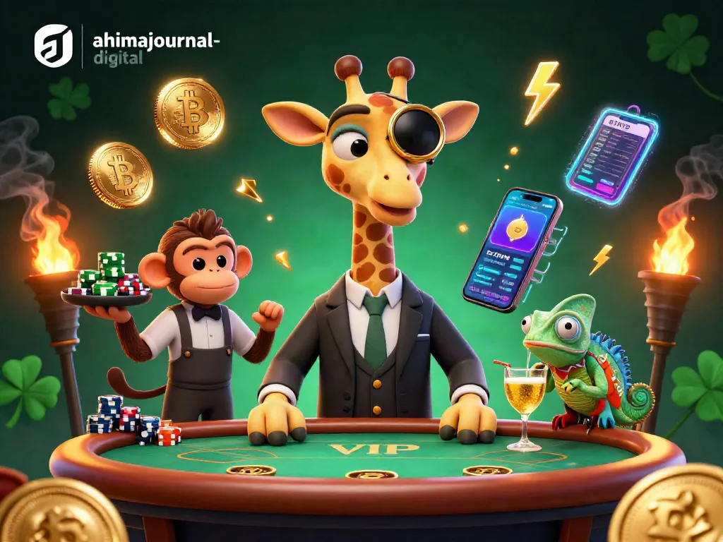 Engage with thrilling casino fun at ahimajournal-digital featuring high-roller giraffe and NFT elements.